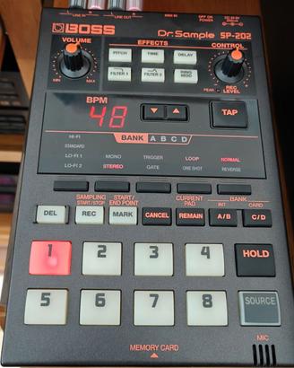 Boss SP-202 Dr. Sample + SmartMedia 2MB 5V