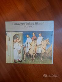 EINAUDI Letteratura Italiana pacchetto sigillato 1