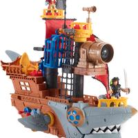 Fisher-Price Imaginext - Squalo-Nave dei Pirati, p