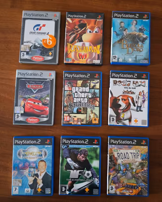 Giochi PlayStation 2 GTA , Gran turismo , ...