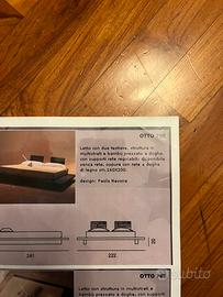 LETTO STILE GIAPPONESE DI DESIGN