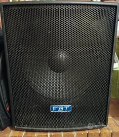 FBT subwoofer 18" 1200W