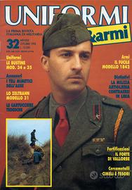 Uniformi e armi n. 32,34,37,38,45 albi usati