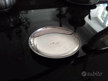 Piattino Svuotatasche d'Argento Vintage