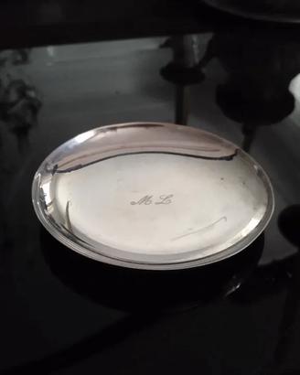 Piattino Svuotatasche d'Argento Vintage