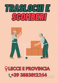 Traslochi e sgomberi - lecce e provincia