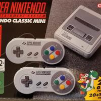 Super Nintendo mini con 21 giochi 