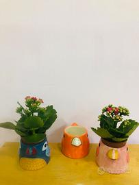 Porta vaso pappagallo