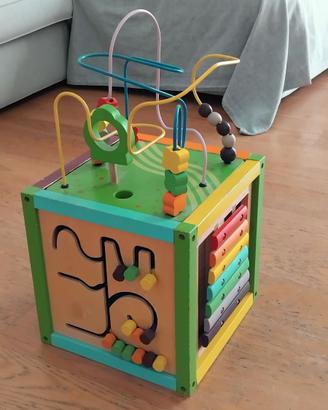 Gioco educativo in legno multifunzione per bambini