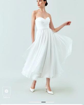 Abito da sposa 2025 midi
