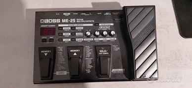 BOSS ME-25: Pedaliera multieffetti