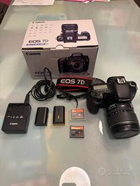Canon EOS 7D con obiettivo LEGGERE descrizione