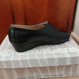 Scarpe da donna nere ortopediche vera pelle 45