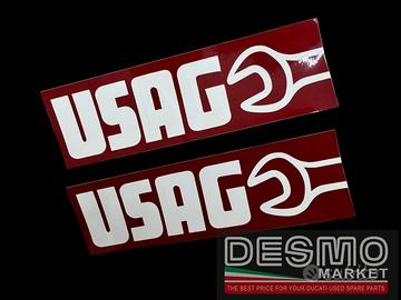 Adesivo "USAG" Vasca cagiva mito EV 125 1994-2003