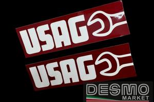Adesivo "USAG" Vasca cagiva mito EV 125 1994-2003