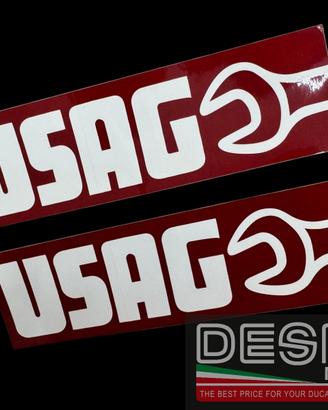 Adesivo "USAG" Vasca cagiva mito EV 125 1994-2003