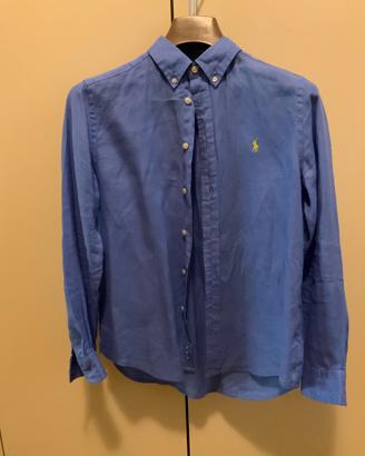 Camicia ralph lauren originale in pregiato lino
