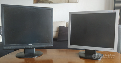 Monitor usati, 17" e 19"