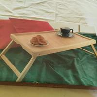 Vassoio colazione in legno