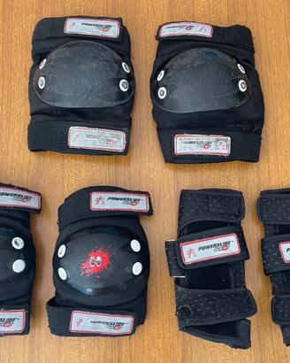 Protezioni da pattaniggio Powerslide Junior