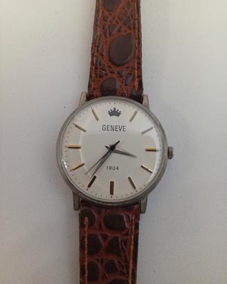 Orologio a Carica Manuale Geneve Anni 70 