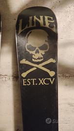 sci freeride line influence con attacco marker