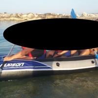 Kayak, canoa gonfiabile tre posti