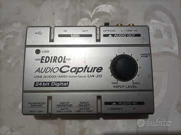Edirol UA-20 USB audio midi interface