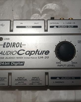 Edirol UA-20 USB audio midi interface