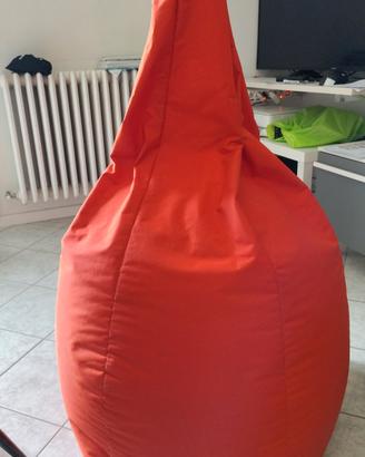 pouf arancione