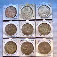 9 monete Svizzera 1869, Tellero 1780 falsi d’epoca