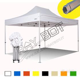 TENDA GAZEBO PIEGHEVOLE 3X3 -3X4.5 -3X6- 4X4- 4X6