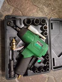 PISTOLA PNEUMATICA PER GOMME +MOTORE FRESA MAKITA