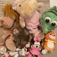 Lotto peluche vari