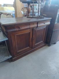credenza capuccina in noce
