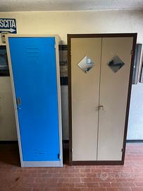 Armadietti metallici spogliatoio/ufficio
