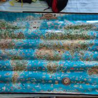 Carta geografica da parete per bambini