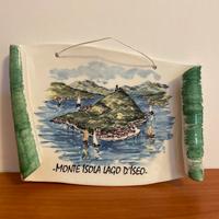 mini quadro del monte sull’isola del lago d’Iseo