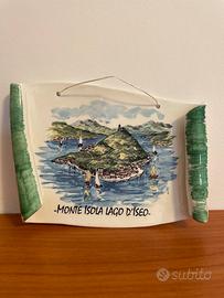 mini quadro del monte sull’isola del lago d’Iseo