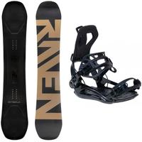 SET SNOWBOARD 155 E ATTACCHI RAPIDI M o L