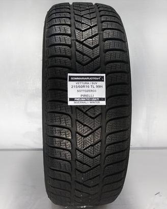 1 PNEUMATICO USATO 215/60R16 99H SZ3 PIRELLI GOMME