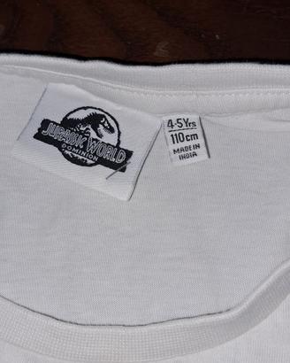 T-shirt magliaJurassic World 4-5 anni - Paillettes