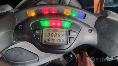 Gruppo strumenti piaggio X 9