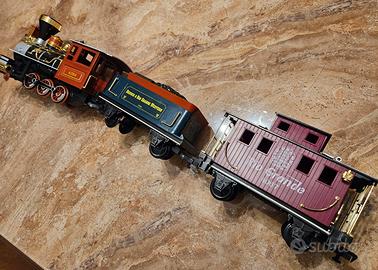 Treno locomotiva vapore a batterie 