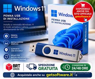 Windows 11 – Penna USB Avviabile per Installazione