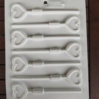 stampo per lollipop forma cuore