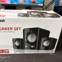 Trust Ziva Set di Altoparlanti e Subwoofer 2.1