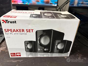 Trust Ziva Set di Altoparlanti e Subwoofer 2.1