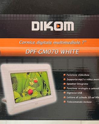 Cornice digitale 7" Dikom DPF-GM070 WHITE