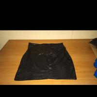 gonna pitonata con cerniera laterale 